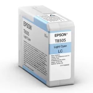 EPSON T8505 (C13T850500) - originálna cartridge, svetlo azúrová, 80ml
