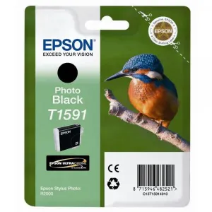 EPSON T1591 (C13T15914010) - originálna cartridge, fotočierna, 17ml