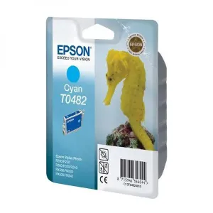 EPSON T0482 (C13T04824010) - originálna cartridge, azúrová, 13ml