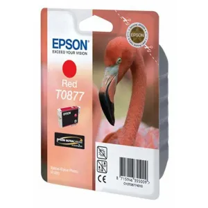 EPSON T0877 (C13T08774010) - originálna cartridge, červená, 11,4ml