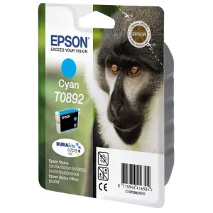 EPSON T0892 (C13T08924011) - originálna cartridge, azúrová, 3,5ml