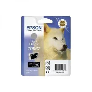 EPSON T0967 (C13T09674010) - originálna cartridge, svetlo čierna, 13ml
