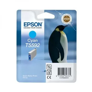 EPSON T5592 (C13T55924010) - originálna cartridge, azúrová, 13ml