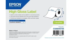 Epson C33S045729 label roll, normal paper