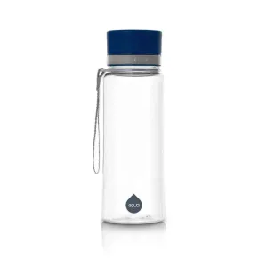 Equa Plain fľaša na vodu farba Blue 600 ml