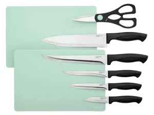 ERNESTO® Súprava nožov, 8-dielna (súprava nožov s nožnicami) #3996286