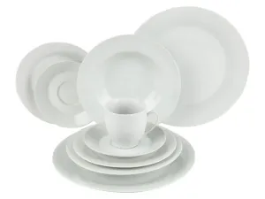 ERNESTO® Porcelánová jedálenská súprava, 30-dielna (okrúhly)