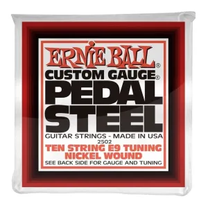 Ernie Ball Pedal Steel 10 - String E9 Tuning Nickel Wound Electric Guitar Strings