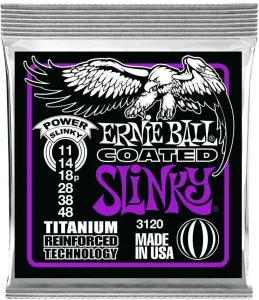 Ernie Ball Coated Slinky Titanium Power.011-.048