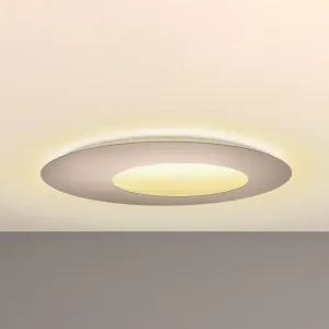 Escale Blade Open LED nástenné svietidlo taupe Ø 79 cm