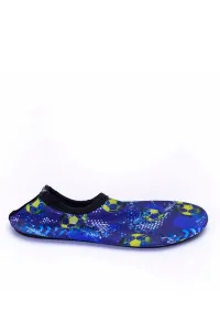 Esem Navy Blue / Yellow Children's Sea Shoes