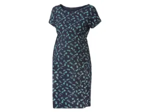 esmara® Dámske tehotenské šaty (XL (48/50), vzor/námornícka modrá )