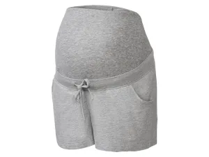 esmara® Dámske tehotenské šortky (S (36/38), sivá)