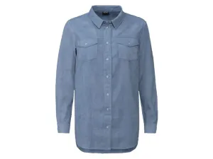 esmara® Dámska košeľa (36, modrá)