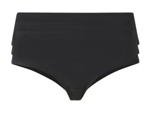 esmara® Dámske bedrové nohavičky, 3 kusy (M (40/42), čierna) #4015584