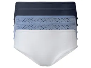 esmara® Dámske nohavičky XXL, 5 kusov (3XL (56/58), námornícka modrá/svetlomodrá/biela)