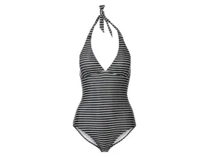esmara® Dámske plavky (42, čierna/vzor)