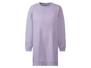 esmara® Dámske teplákové šaty (L (44/46), fialová) #4015139