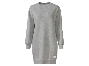 esmara® Dámske teplákové šaty (S (36/38), sivá)