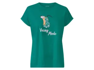 esmara® Dámske tričko (S (36/38), zelená) #4004242