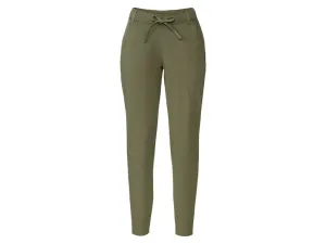 esmara® Dámske nohavice Jogger (L (44/46), zelená)