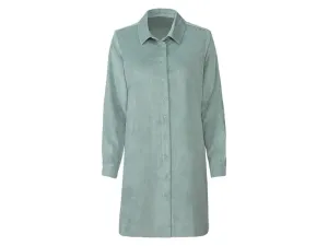esmara® Dámske menčestrové šaty (38, zelená)