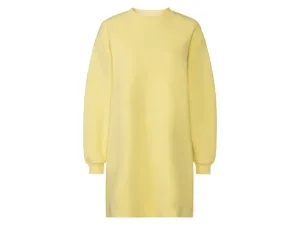 esmara® Dámske teplákové šaty (S (36/38), žltá)