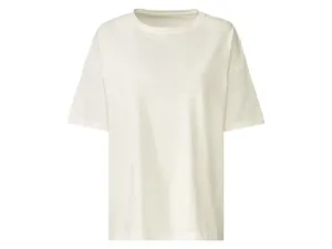 esmara® Dámske dlhé tričko (L (44/46), biela)