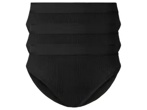esmara® Dámske nohavičky, 3 kusy (XS (32/34), čierna)