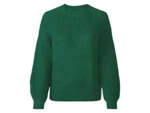 esmara® Dámsky pulóver (L (44/46), zelená) #7812696