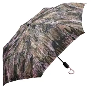 Esprit Dámsky skladací dáždnik Easymatic Light Blurred Edge s 58647 Taupe Gray