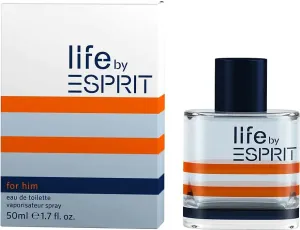Esprit Life By Esprit Man - toaletní voda s rozprašovačem 50 ml