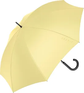 Esprit Dámsky palicový dáždnik Long AC Lemon meringue 57008