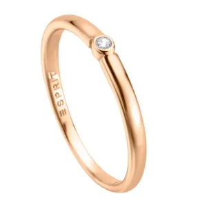 ESPRIT strieborný prsteň so zirkónom ESRG009012xx #7278258