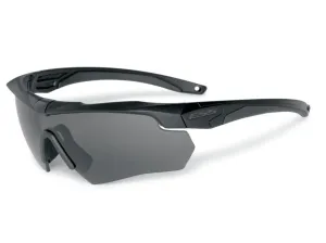Ochranné okuliare Crossbow One ESS® – Dymovo sivé, Čierna (Farba: Čierna, Šošovky: Dymovo sivé)