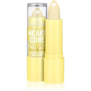 Essence Heart Core Fruity Lip Balm 3 g balzam na pery pre ženy 04 Lucky Lemon