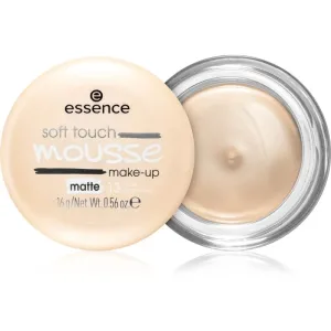 Essence Soft Touch Mousse 16 g make-up pre ženy 13 Matt Porcelain na veľmi suchú pleť