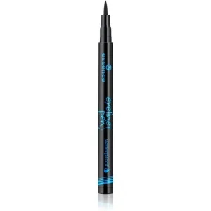 Essence Eyeliner Pen Waterproof 1 ml očná linka pre ženy 01 Black fix v ceruzke
