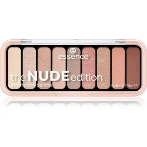 Essence The Nude Edition paletka očných tieňov odtieň 10 Pretty in Nude 10 g