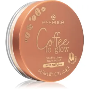 Essence Coffee to glow zjemňujúci pleťový peeling odtieň 01 Never stop grinding! 6 g