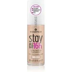 Essence Stay ALL DAY 16h vodeodolný make-up odtieň 30 Soft Sand 30 ml