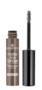 Essence Make Me Brow Eyebrow Gel Mascara 3,8 ml špirála na obočie pre ženy 02 Browny Brows
