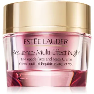 Estée Lauder Resilience Multi-Effect Night Tri-Peptide Face And Neck Creme 50 ml nočný pleťový krém na veľmi suchú pleť; výživa a regenerácia pleti