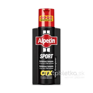 ALPECIN SPORT Kofeínový šampón CTX 1x250 ml #2858776