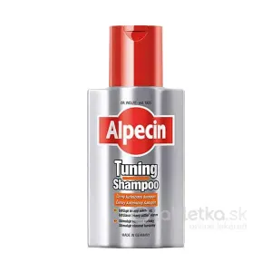 Alpecin Tuning Shampoo tónovací šampón na prvé šedivé vlasy 200 ml #2859115