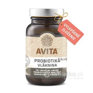 AVITA Probiotiká plus Vláknina 60 tabliet