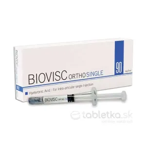Biovisc Ortho Single Roztok viskoelastický 1x3ml/90mg, 3% natrium hyaluronat