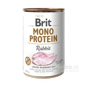 Brit Mono Protein Rabbit konzerva pre psy 400g