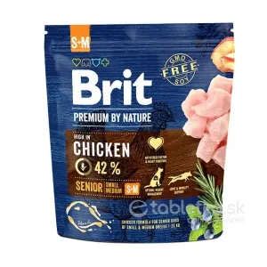 Brit Premium by Nature Dog Senior S+M 1kg