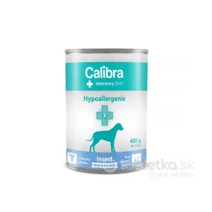 Calibra VD Dog Hypoallergenic Insect&Salmon konzerva 6x400g